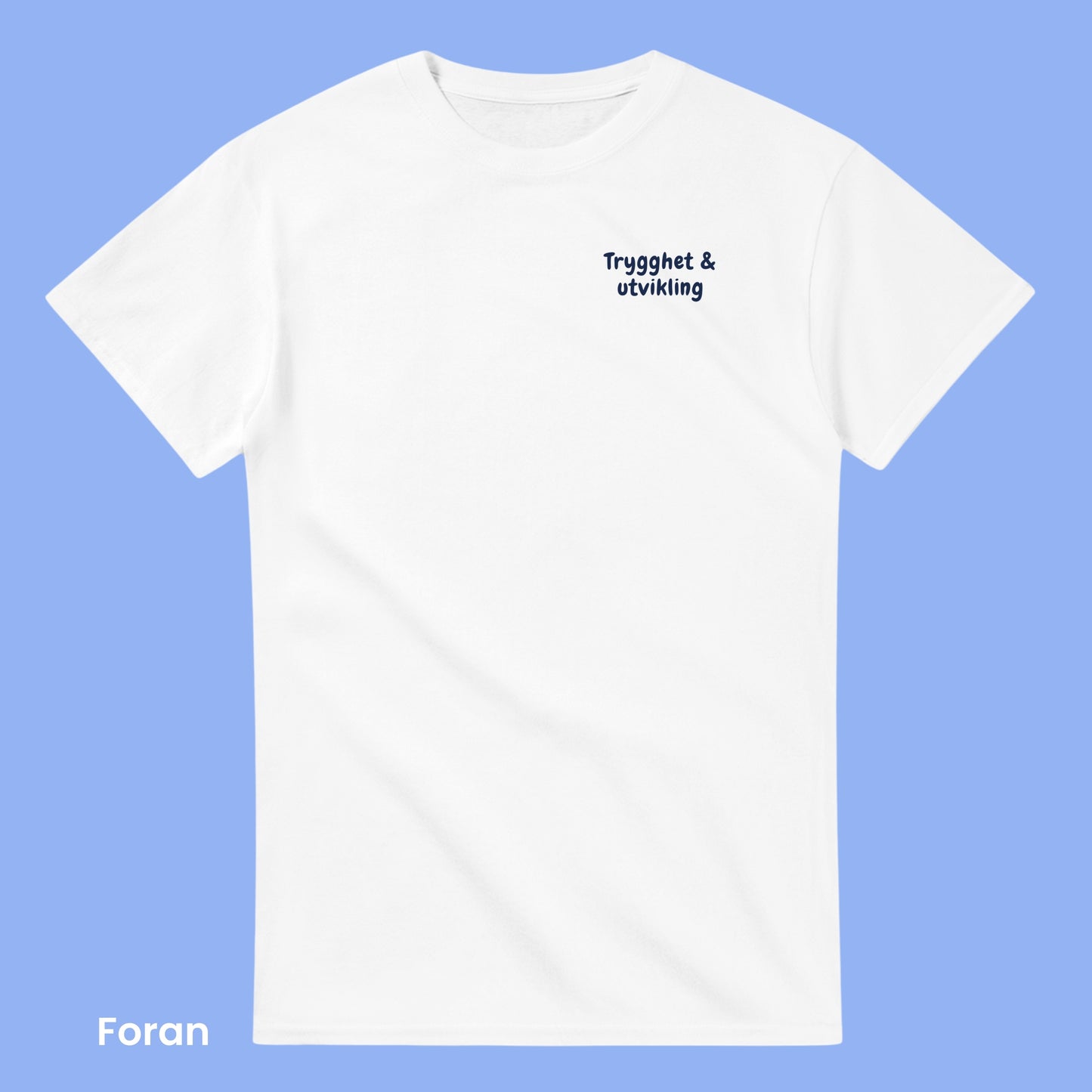 Perfekt og morsom gave til barnehageansatt eller de som arbeider med barn. Kul hvit t-skjorte som er både stilfull og passer til de fleste casual outfits.