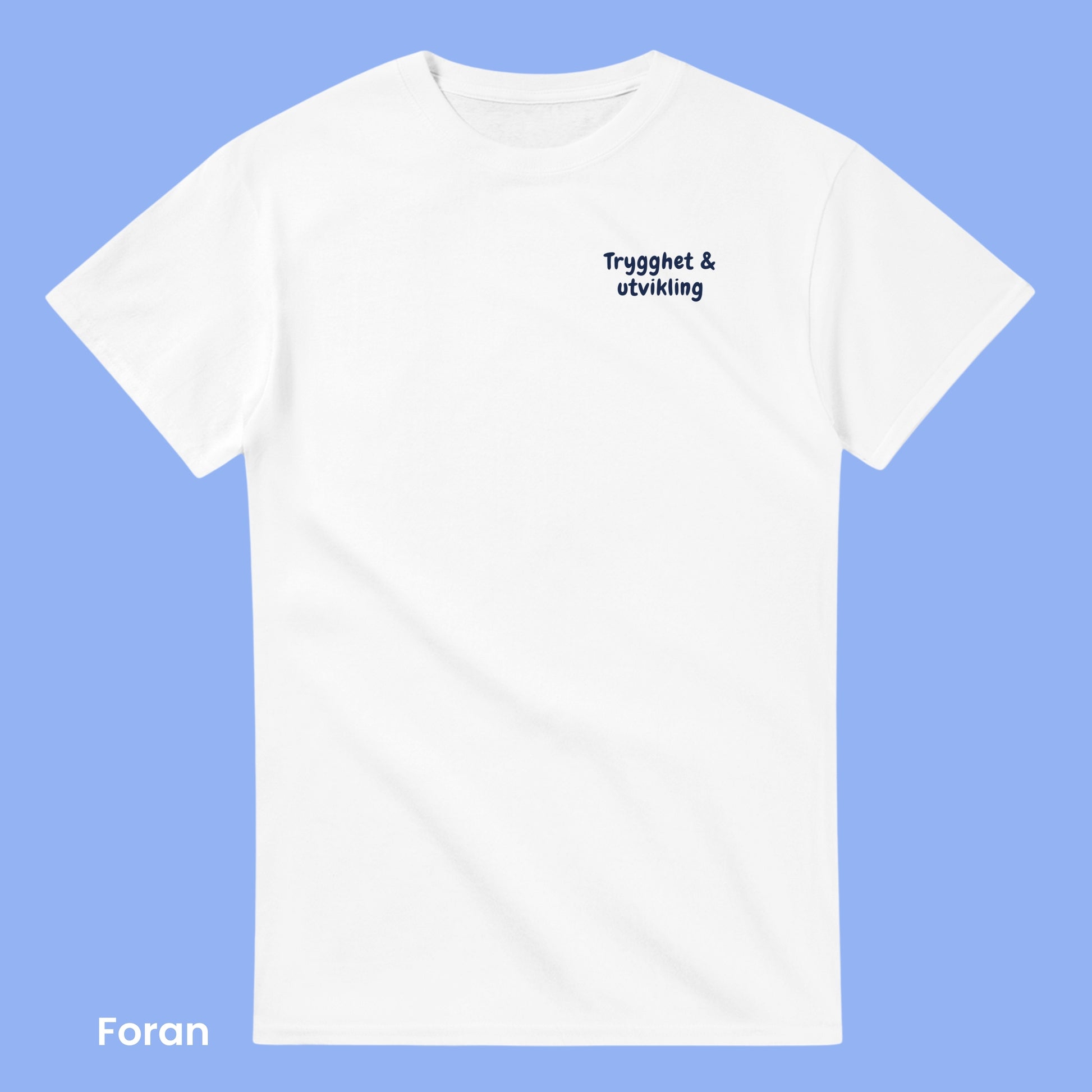 Perfekt og morsom gave til barnehageansatt eller de som arbeider med barn. Kul hvit t-skjorte som er både stilfull og passer til de fleste casual outfits.